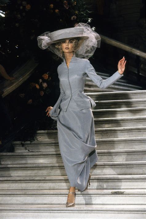 christian Dior vintage runway